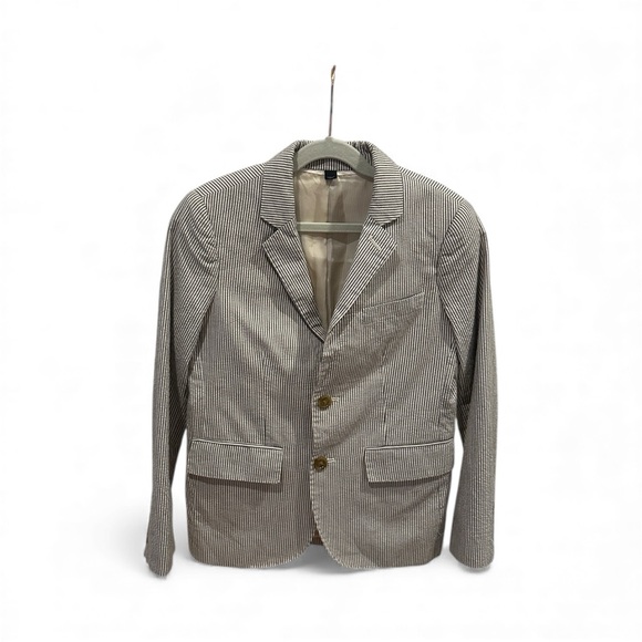 J. Crew Other - J Crew Boys Crewcuts Seer Sucker Blazer NWOT